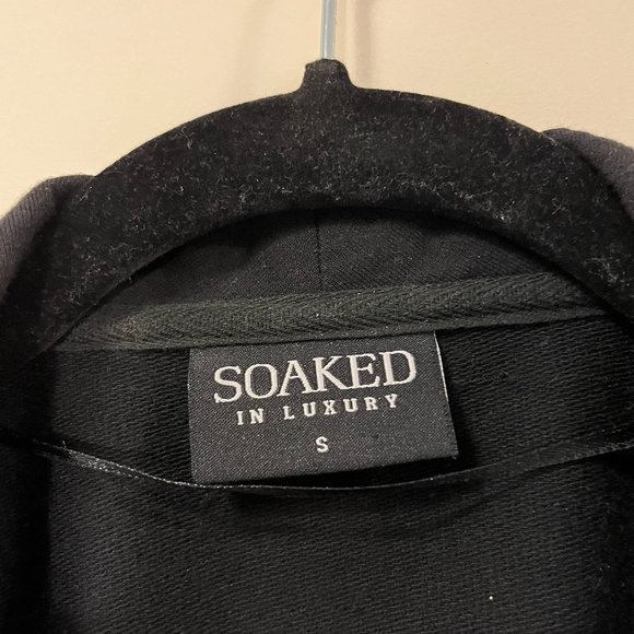 Soaked in Luxury jacket with sequinned shoulder pads - Picture 3 of 3